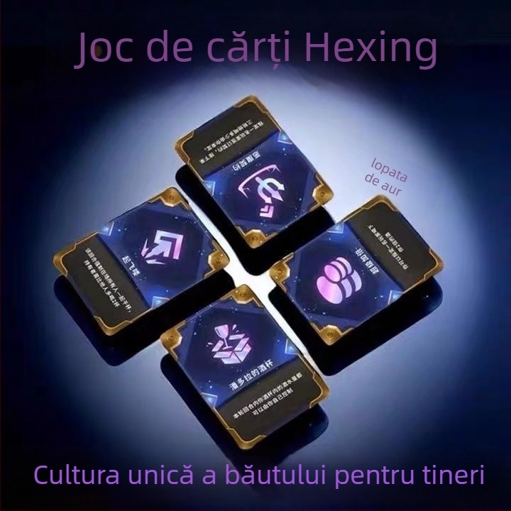 Set de cărți pentru băut, 55 de cărți, material hârtie, ambalaj: cutie, vârsta 7–35 ani, dezvoltare intelectuală