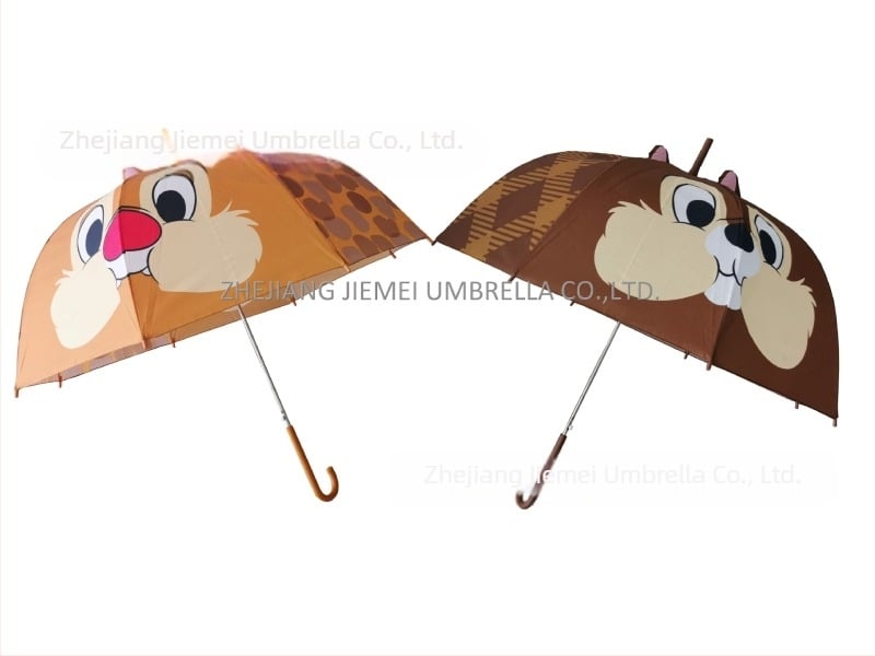 Umbrelă în stil Apollo, cadru cu 8 spițe, tijă din oțel, țesătură 190T, deschidere automată, personalizare logo