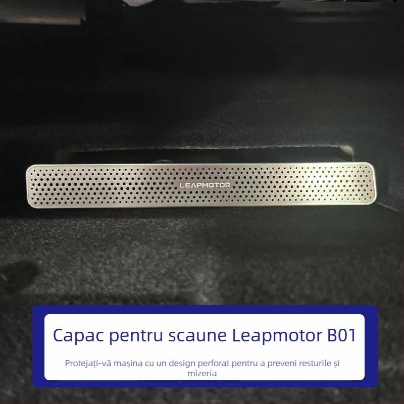Protecție pentru compartimentul frontal al motorului din oțel inoxidabil, acoperire cu plasă anti-insecte pentru admisia de aer și ecran anti-praf, model Zero Running B01, personalizabil cu imprimare logo