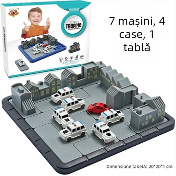 Joc de societate din plastic pentru copii, cu logică interactivă și temă cu dinozauri — distractiv, potrivit pentru vârsta 4–6 ani (Material: plastic; Vârstă: 4–6 ani; Tip: divertisment interior; Interactiv, dezvoltă coordonarea mână-ochi)