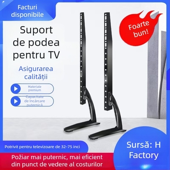 Suport de birou pentru televizor pentru ecrane inteligente - Compatibil cu ecrane inteligente - Oțel laminat la rece - 2 kg