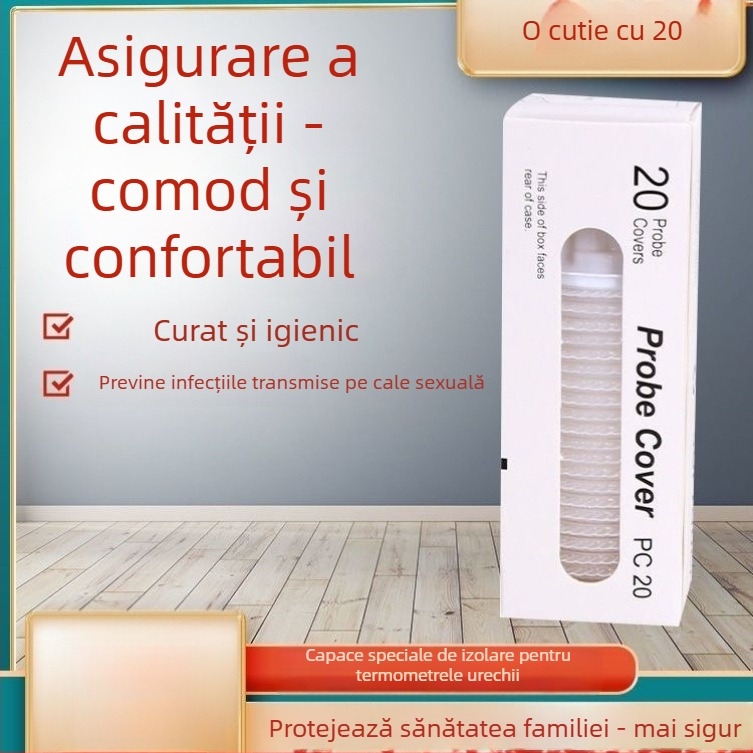 Husă universală de protecție pentru termometru pentru ureche cu capac (Tip: alte termometre; Fără personalizare)