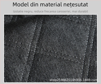 Acoperire parbriz auto pentru iarnă (folie de aluminiu; îngroșat; model în carouri; montaj tip card; greutate 360 g)