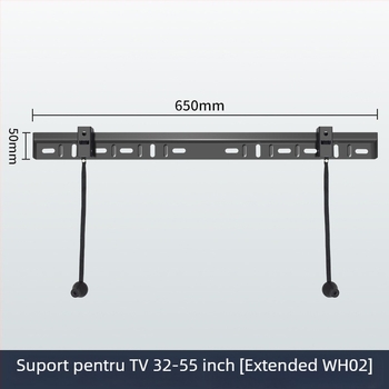 Suport de perete pentru televizor - universal, ultra-subțire, design extins - Model W012 - Sporadic profit