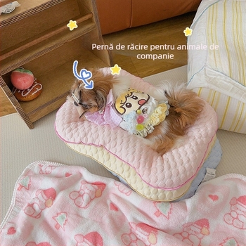 Pat răcoritor pentru câini, material textil, origine Hubei