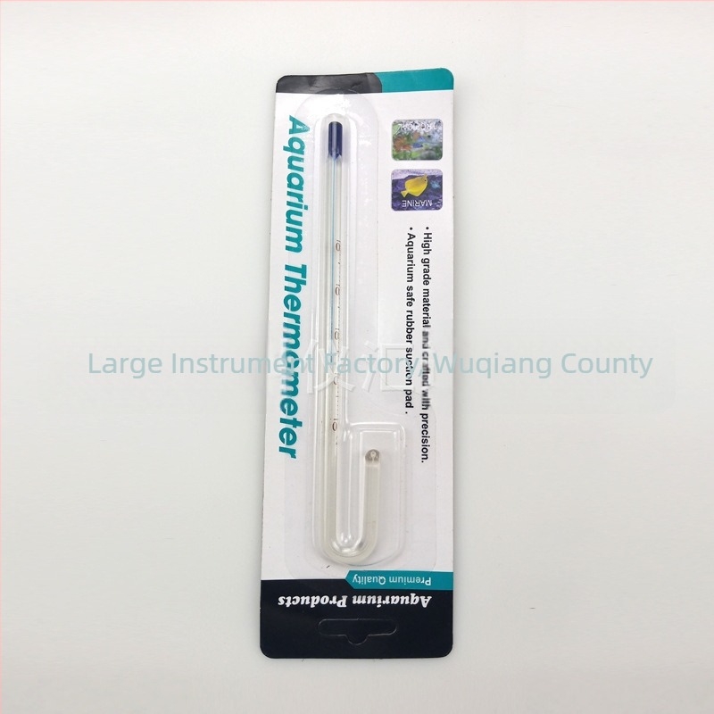 Termometru de apă pentru acvariu, termometru de perete din sticlă, model sr-ggwdj, Shengrui, interval 0–40°C