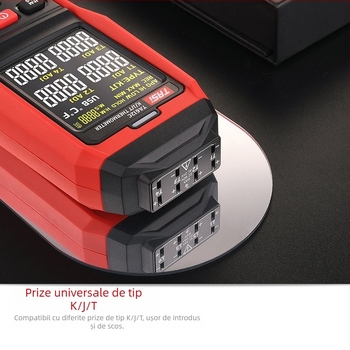 Teanz TA612C termometru de contact cu patru canale, senzor de thermocuplă pentru suprafața matriței (K, J)