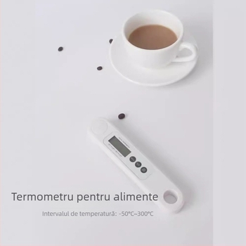 Termometru alimentar, pliabil, înaltă precizie, rezoluție 1, pachet 200, marcă Nothing