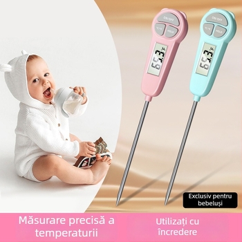 Termometru pentru apă și lapte pentru bebeluși – termometru pentru alimente pentru temperatura apei