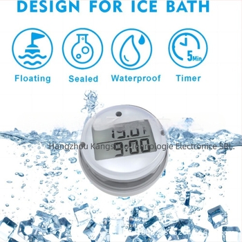 Termometru de apă pentru baie cu gheață, cu temporizator, rezoluție 1°C