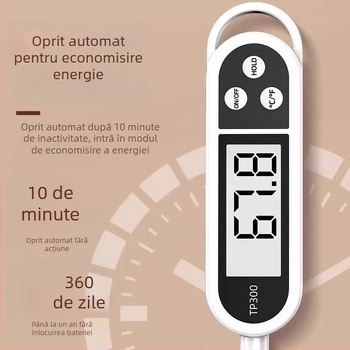 Cool smooth Termometru de apă cu sondă electronică – Precizie înaltă pentru bucătărie