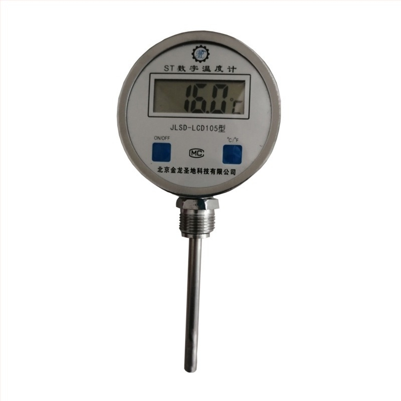 Termometru bimetr cu citire duală, pentru monitorizarea temperaturii în medii industriale la temperaturi înalte