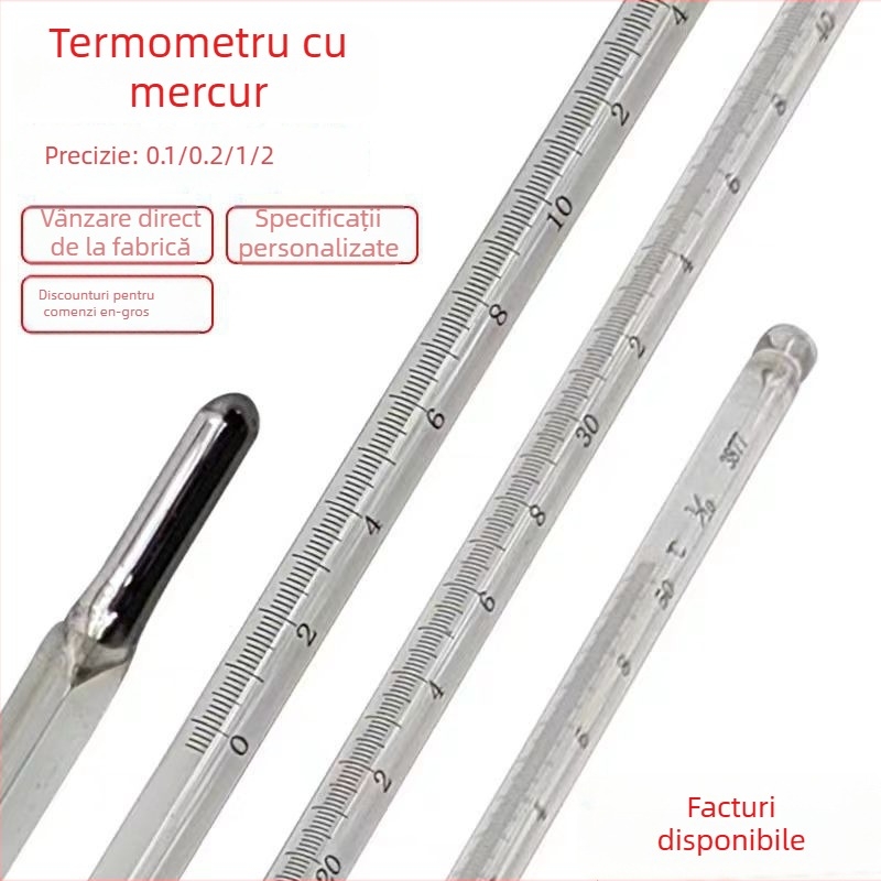 Termometru de sticlă Long xiang - piața din China