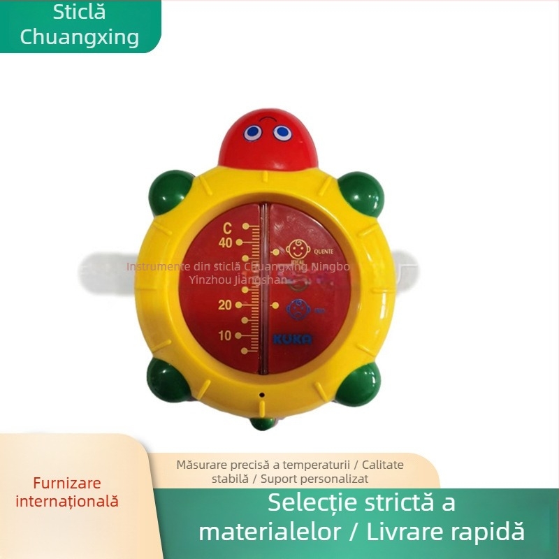 Termometru de baie pentru bebeluși, cu afișaj – termometru din sticlă, pentru uz casnic, pentru nou-născuți