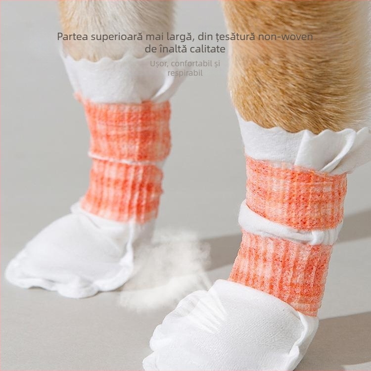 Acoperitoare de picioare pentru câini, de unică folosință – impermeabile, pentru plimbări