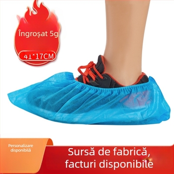 Coveruri de încălțăminte de unică folosință pentru uz casnic, universal, din material nețesut, protecție împotriva prafului, utilizare în interior, cutie cu 5000 bucăți, valabilitate 24 de luni