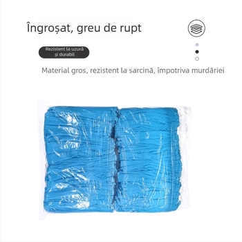 Coveruri de încălțăminte de unică folosință pentru uz casnic, universal, din material nețesut, protecție împotriva prafului, utilizare în interior, cutie cu 5000 bucăți, valabilitate 24 de luni