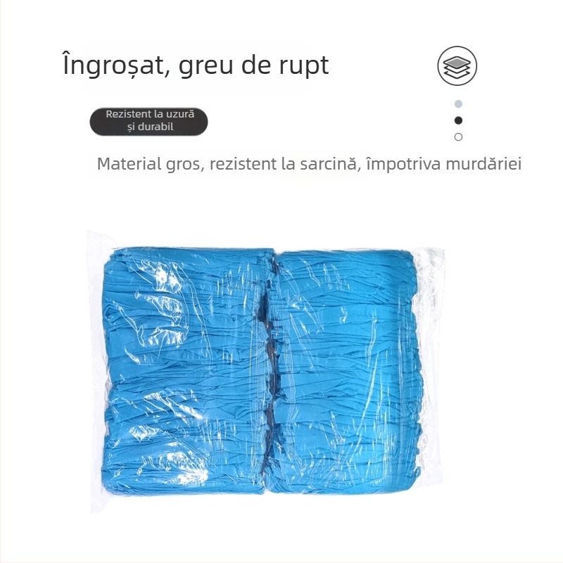 Coveruri de încălțăminte de unică folosință pentru uz casnic, universal, din material nețesut, protecție împotriva prafului, utilizare în interior, cutie cu 5000 bucăți, valabilitate 24 de luni