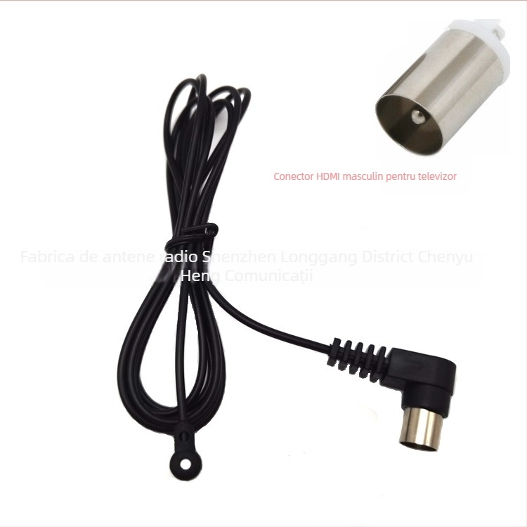 HCY Antena radio de casă – Antenă FM/TV, Amplificator MD modificat, Accesorii radio