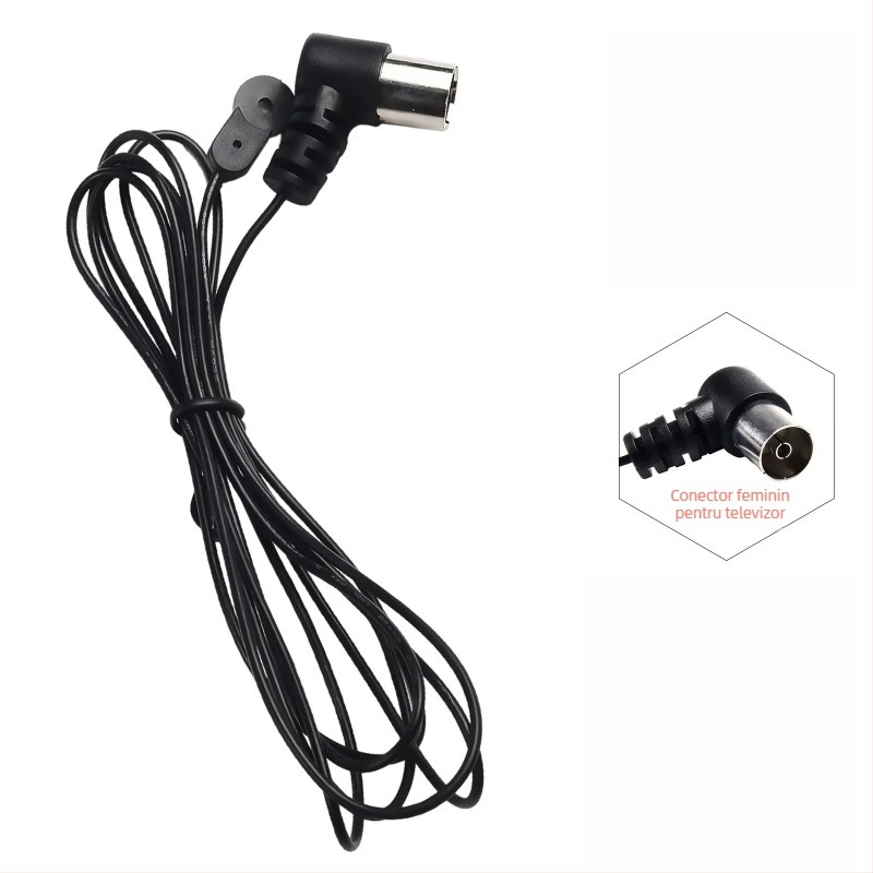 HCY Antena radio de casă – Antenă FM/TV, Amplificator MD modificat, Accesorii radio