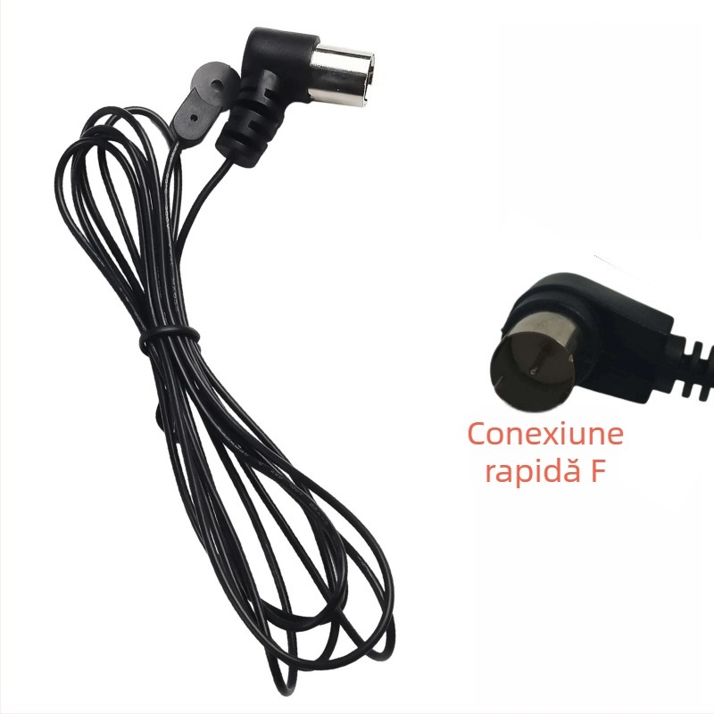 HCY Antena radio de casă – Antenă FM/TV, Amplificator MD modificat, Accesorii radio