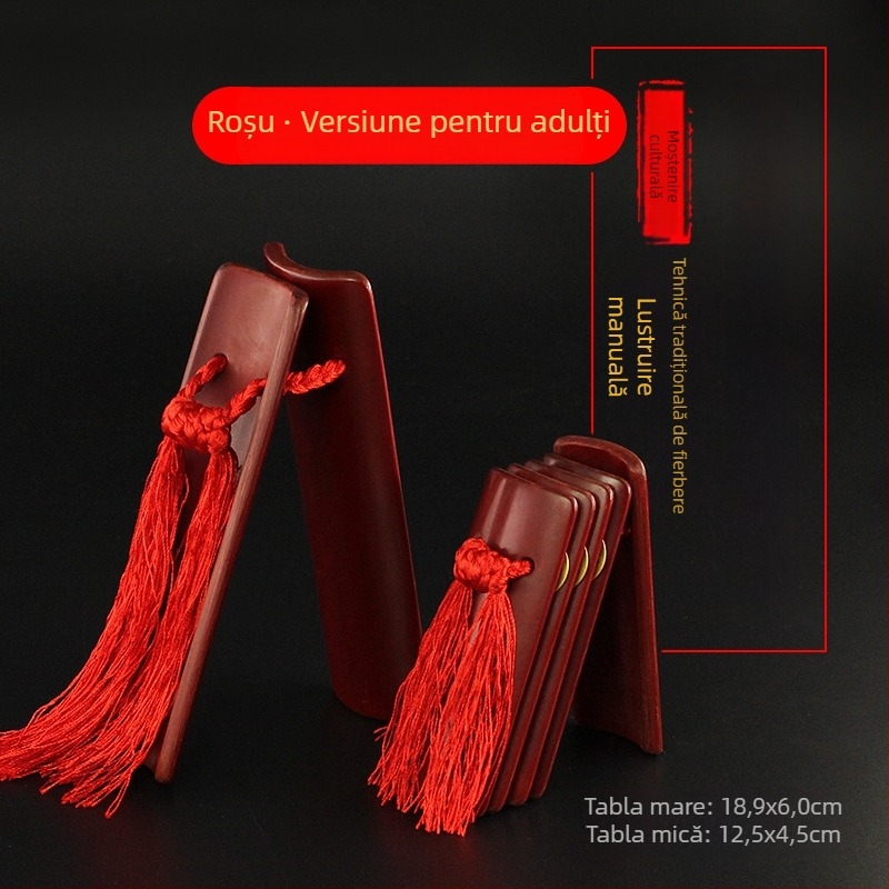 Qingge Allegro Placă de bambus pentru scenă – Instrument muzical, Material: bambus, Ambalaj: cutie, Model: Allegro