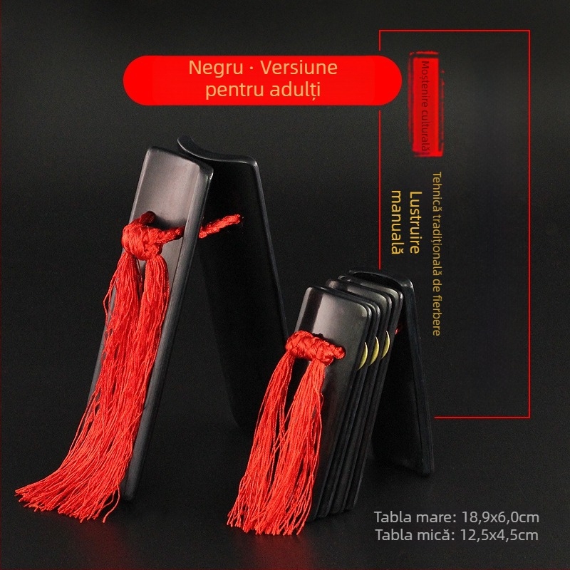 Qingge Allegro Placă de bambus pentru scenă – Instrument muzical, Material: bambus, Ambalaj: cutie, Model: Allegro