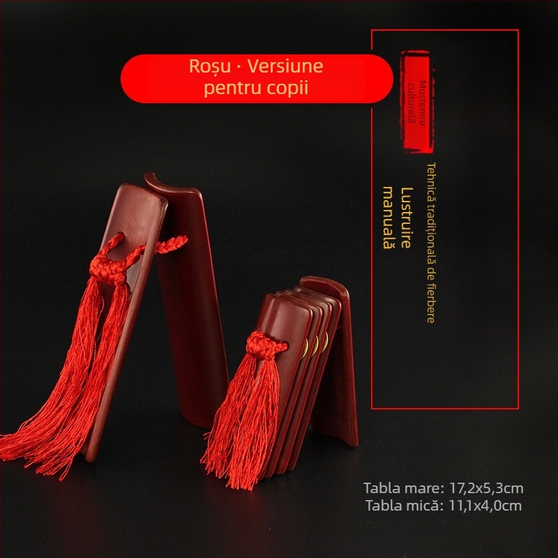 Qingge Allegro Placă de bambus pentru scenă – Instrument muzical, Material: bambus, Ambalaj: cutie, Model: Allegro