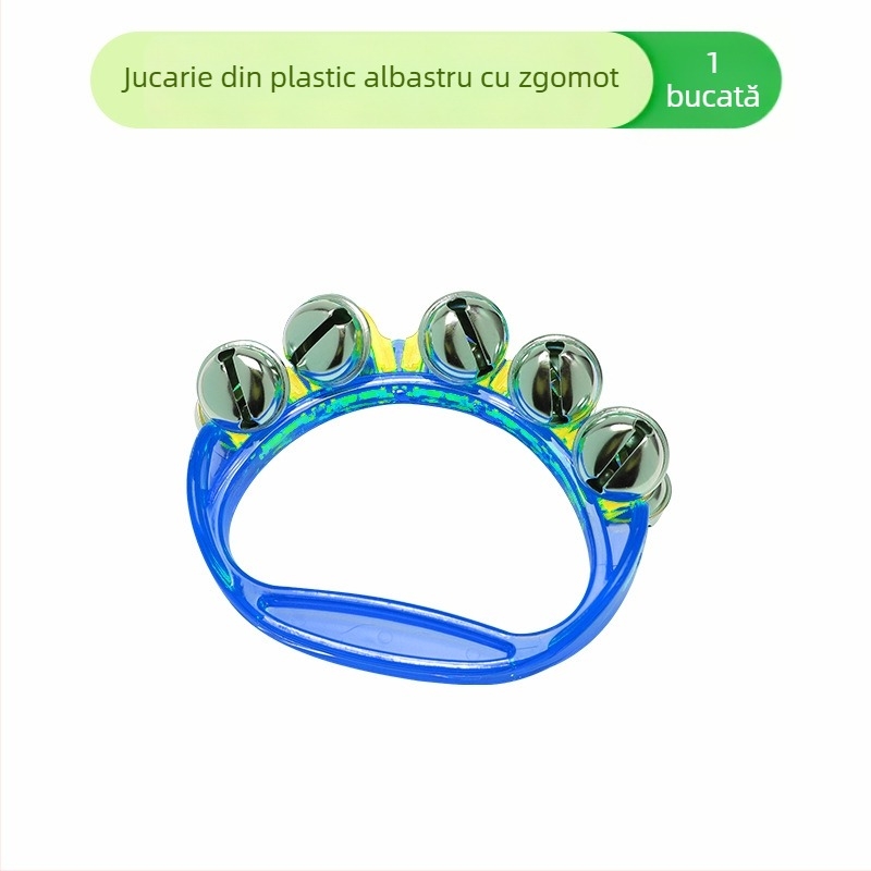 Beibeimiao zornăitoare pentru copii — clopoțel de mână semicircular, instrument educațional Orff, ambalaj Opp bag, Origine: Yanshi, Henan