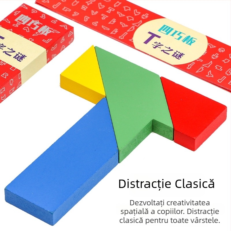 Jucărie-puzzle din lemn Magnolia, categorie panou plat, vârsta 7–14 ani