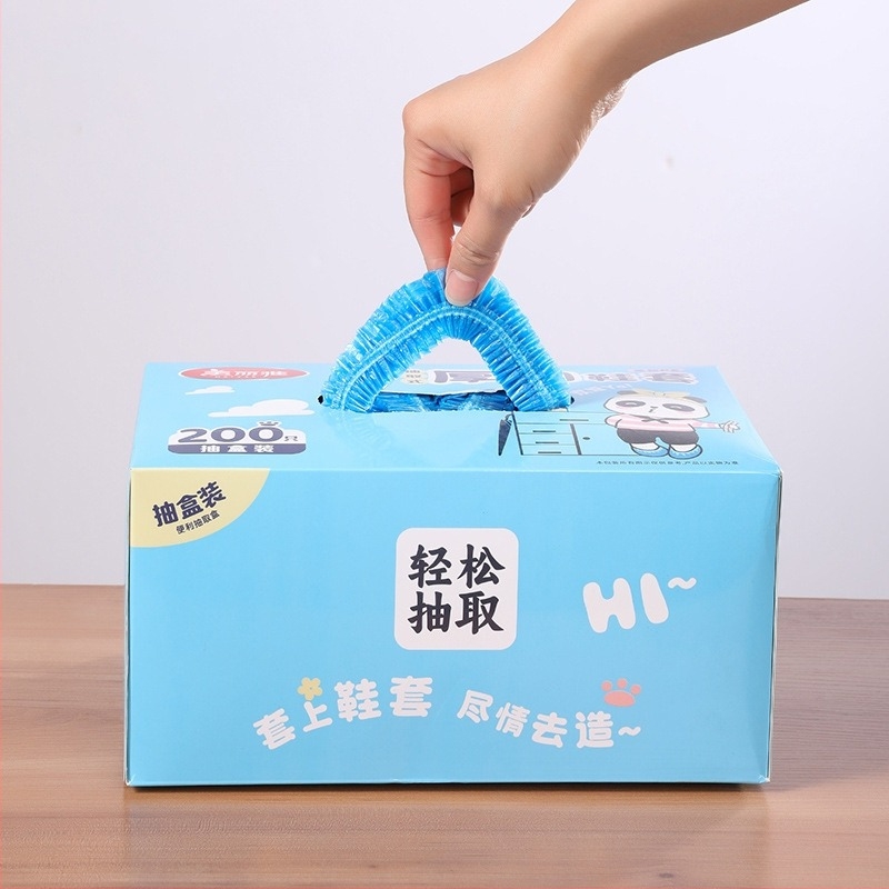 Huse de încălțăminte din plastic, detașabile, groase și durabile