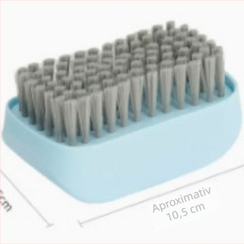 Miaojie perie pentru pantofi cu peri moi și tari din plastic pentru curățare la domiciliu, îndepărtarea petelor