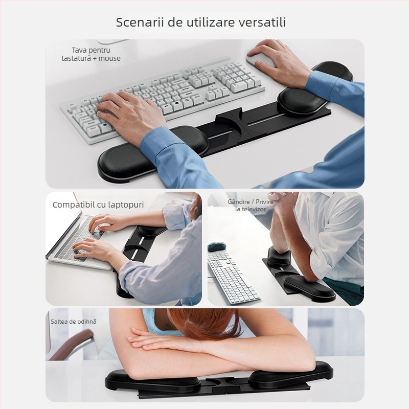 Padă pentru încheietura mâinii pentru mouse, ABS plastic, impermeabilă, pentru birou, personalizare disponibilă, marcă privată autorizată