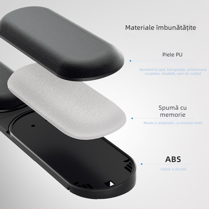 Padă pentru încheietura mâinii pentru mouse, ABS plastic, impermeabilă, pentru birou, personalizare disponibilă, marcă privată autorizată