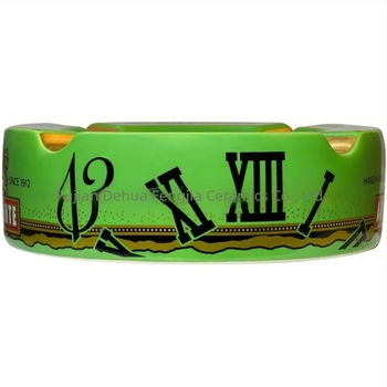 Cenușar de țigară din ceramică, piesă de colecție, imprimare logo disponibilă, pachet de 36 bucăți, potrivit ca dar