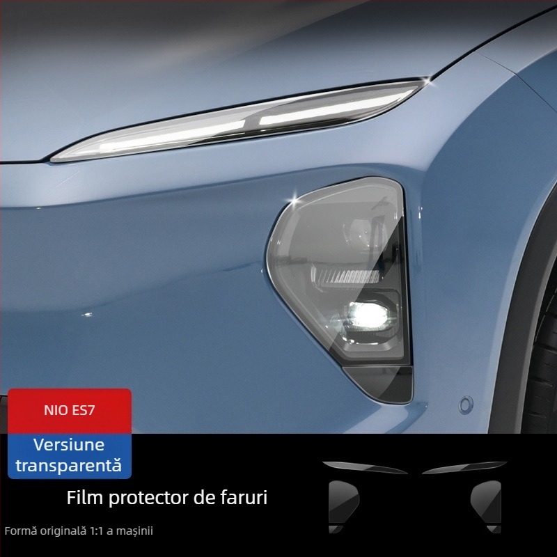 Film protector pentru far NIO din hidrogel pentru ES8 ES7 ET5 ET7 ES6 EC6 – faruri frontale