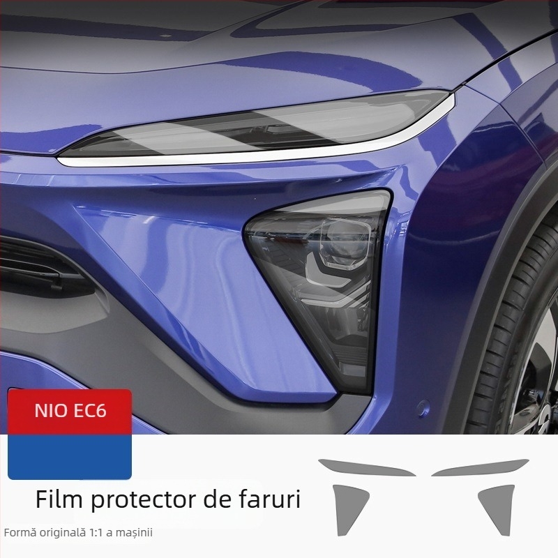 Film protector pentru far NIO din hidrogel pentru ES8 ES7 ET5 ET7 ES6 EC6 – faruri frontale