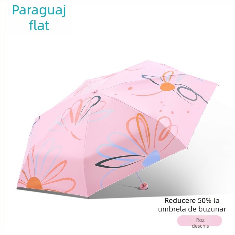 Umbrelă publicitară cu 8 nervuri din oțel, acoperire din vinil 190T, tijă din oțel, mâner din plastic, deschidere și închidere manuală