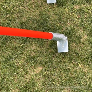 Știft de teren din oțel, cu arc, pentru țevi de steaguri de fotbal și steaguri de colț – Youkang, accesorii de antrenament, antiderapant