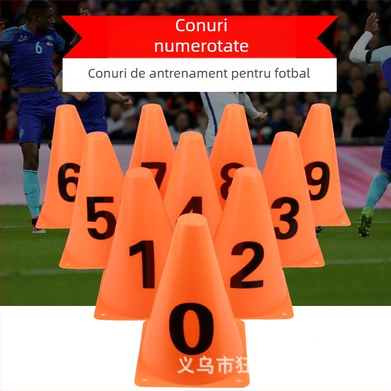 Echipamente de antrenament fotbal – obstacole PE cu markere digitale, marcă Neli, Zhejiang