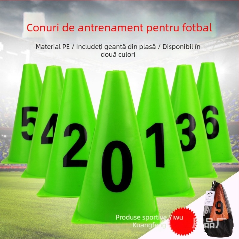 Echipamente de antrenament fotbal – obstacole PE cu markere digitale, marcă Neli, Zhejiang