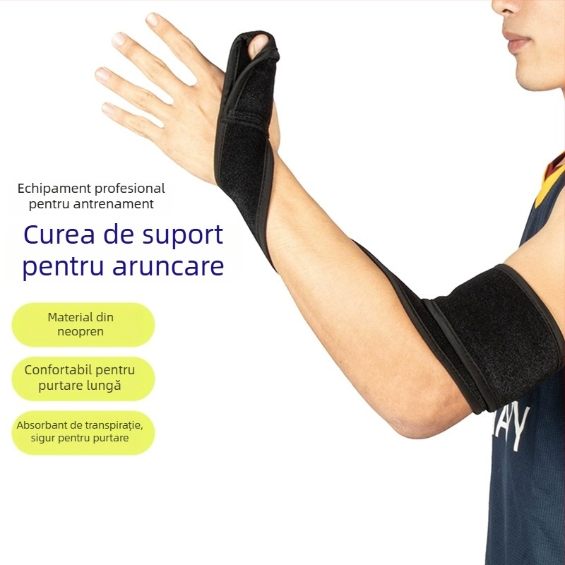 Bandă de antrenament pentru aruncări la baschet, corecția poziției mâinii, Gaia Sports; Material: Diving Material + okcloth; Procesare personalizată; Logo imprimat