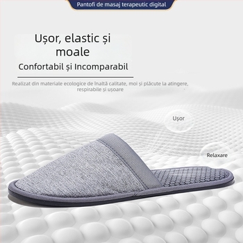 Pantofi de masaj cu masaj la puncte de acupresiune ale tălpii, alimentare USB, control manual cu cablu, control de tip computer, pentru bărbați și femei, utilizare în casă