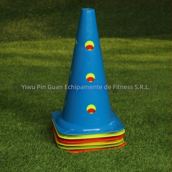 Ajutoare de antrenament pentru fotbal - Găleți LDPE pentru semne cu găuri și design de tunel