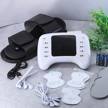 Masaj meridian cu două ieșiri, masaj cu impulsuri electronice, cu temporizator, alimentare USB/baterie/AC, model YSL-066, lansat în 2023