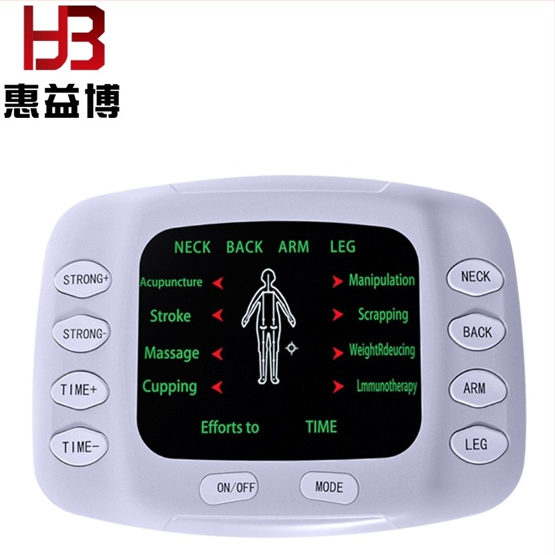 Masaj meridian cu două ieșiri, ecran, alimentare USB, pentru talie, șolduri, picioare, spate și tălpi, model XTK-018