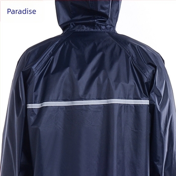 Poncă impermeabil unic dintr-o bucată, tafetă poliester, strat PU impermeabil, pentru adulți, imprimare logo