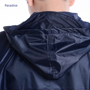 Poncă impermeabil unic dintr-o bucată, tafetă poliester, strat PU impermeabil, pentru adulți, imprimare logo