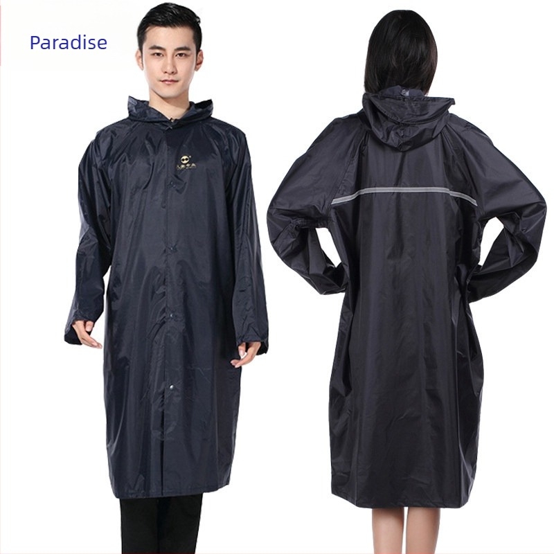 Poncă impermeabil unic dintr-o bucată, tafetă poliester, strat PU impermeabil, pentru adulți, imprimare logo