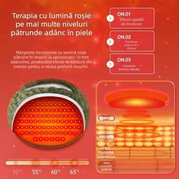 Papuci din bumbac încălziți electric, cu acoperire completă a călcâiului și căptușeală pufoasă pentru căldură de iarnă